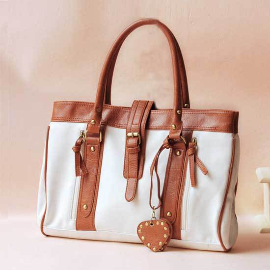 Handbags-YOKO837-whitebrown